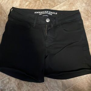 American Eagle black shorts